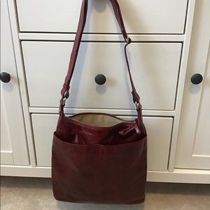 Red/Burgundy 💕Shiny Leather Purse